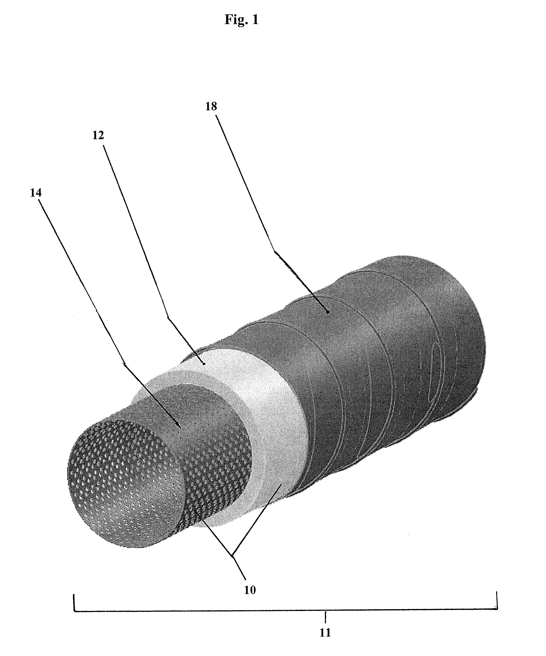 Foam insulation structure and method for insulating annular ducts