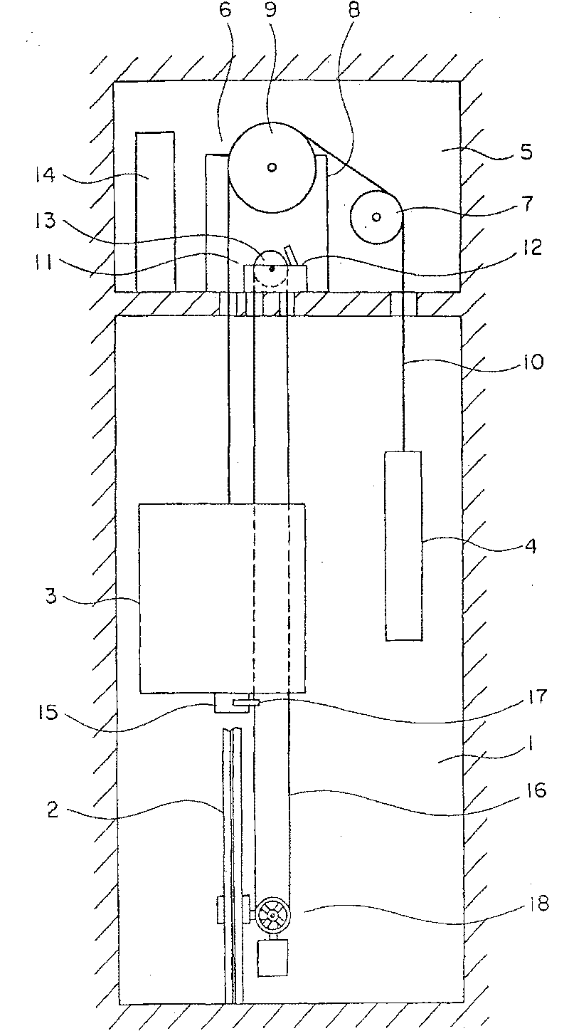 Tensioner apparatus for overspeed governor of elevator