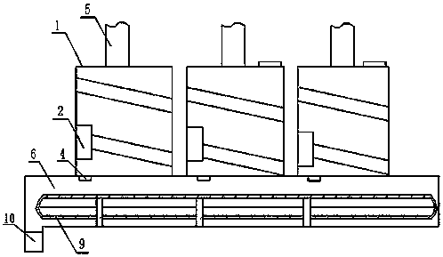 A silicon carbide production line