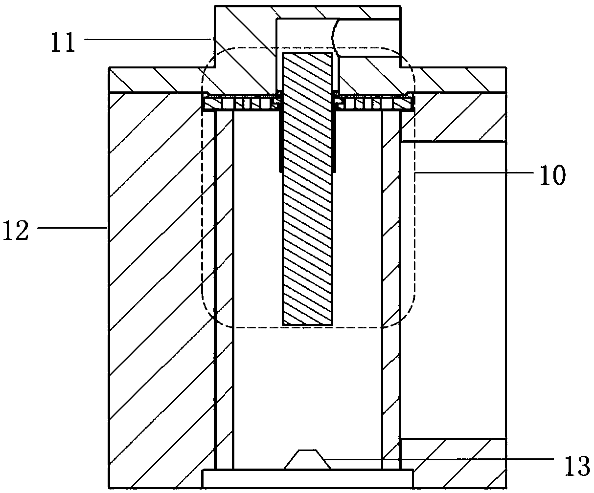 Sulfur response signal enhancement assembly of flame photometric detector and application thereof