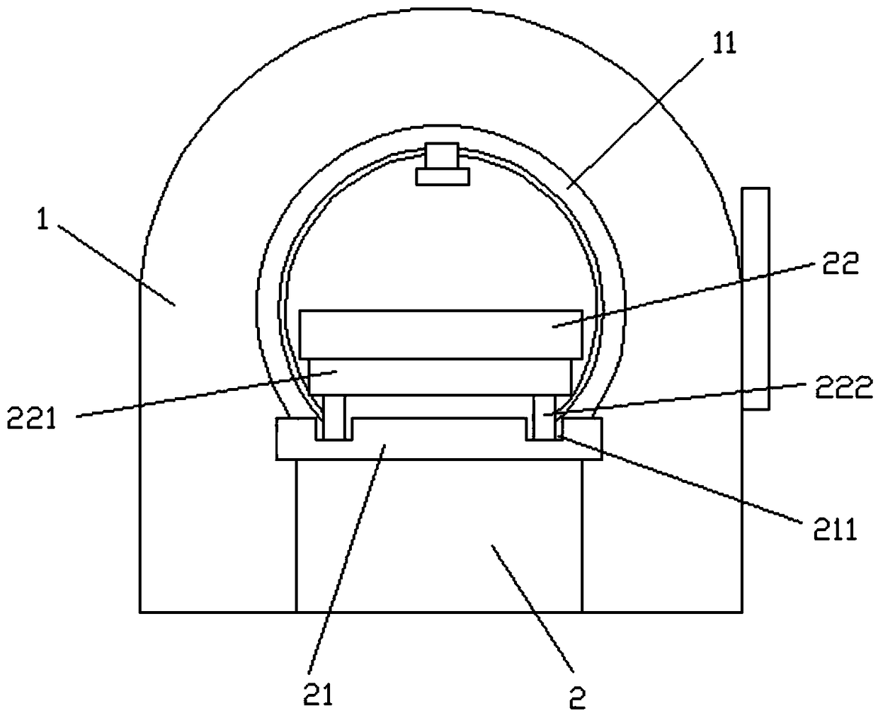 CT image acquiring device