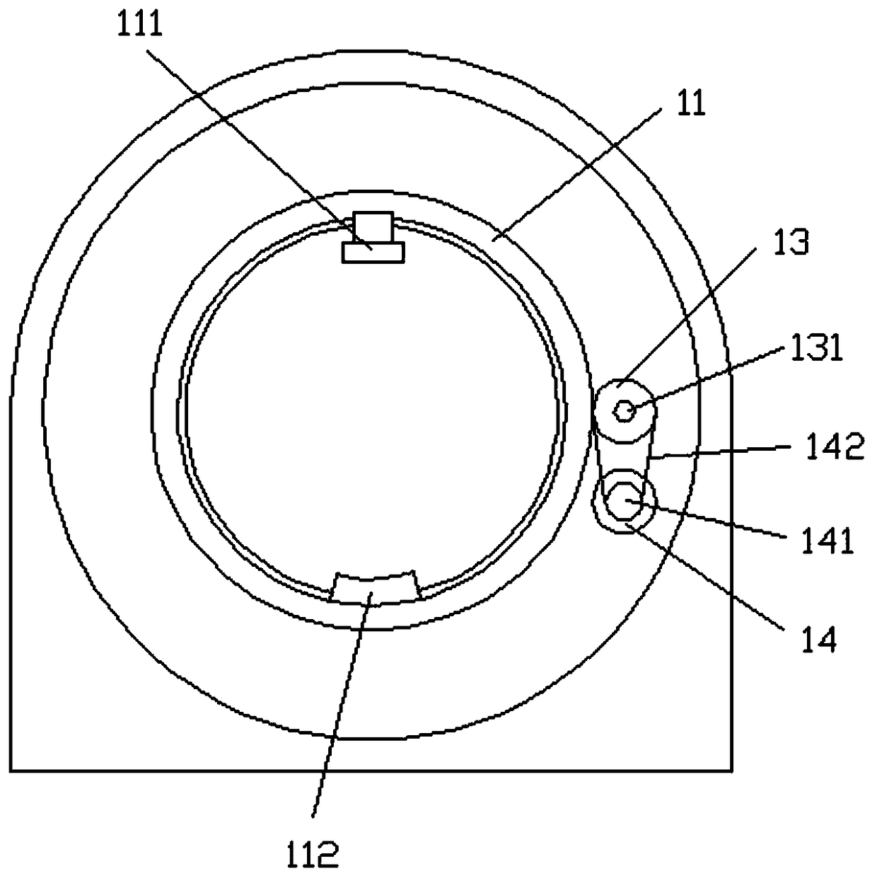 CT image acquiring device