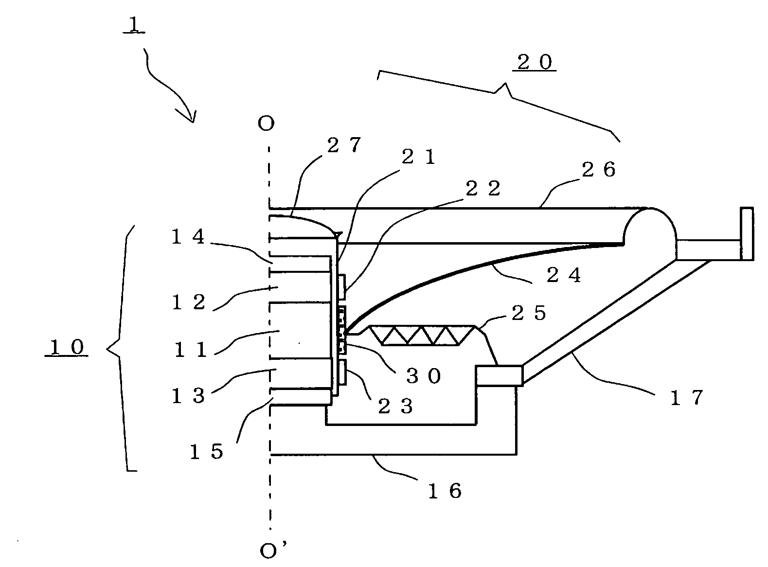 Electrodynamic loudspeaker