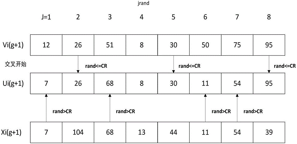 DE (differential evolution) algorithm-based gravity earth tide signal independent component analysis method