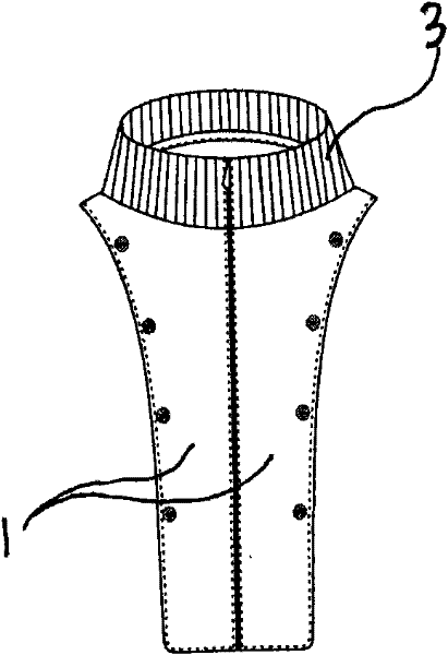 Method for machining thermal western style suit