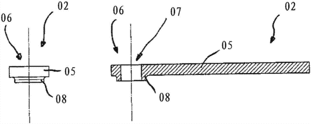 Electrical functional component having a contact pin, and method for producing an electrical functional component