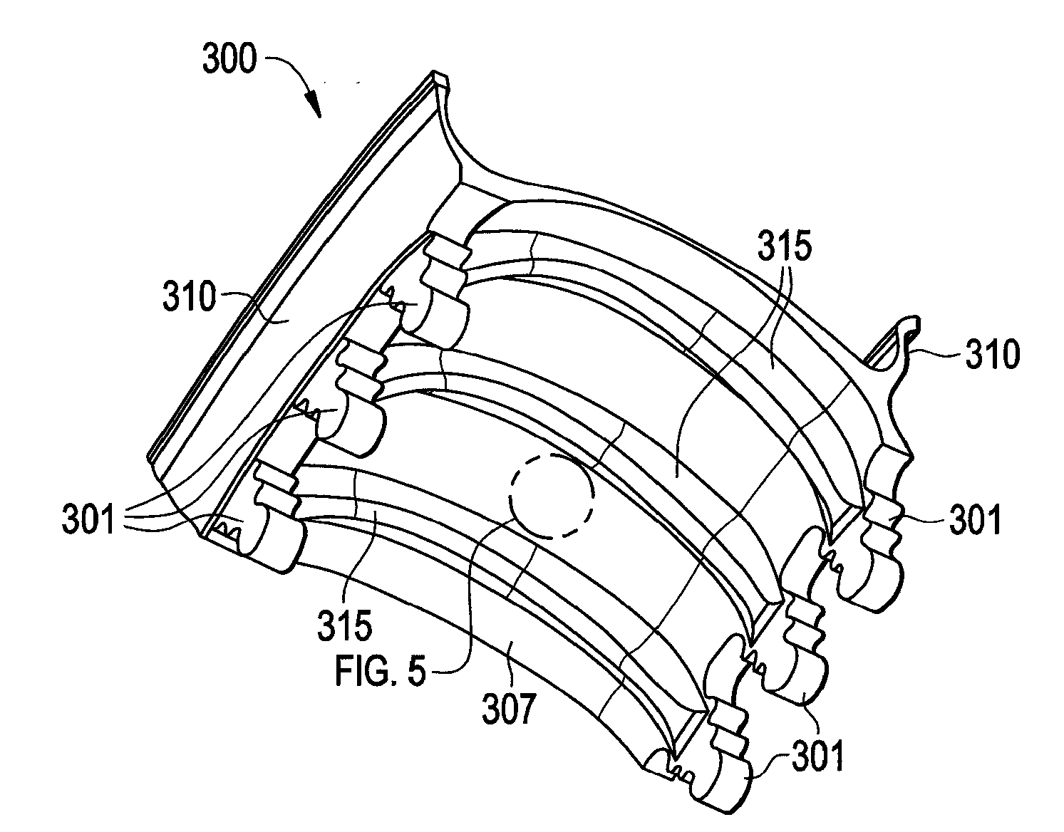 Gas turbine inner flowpath coverpiece