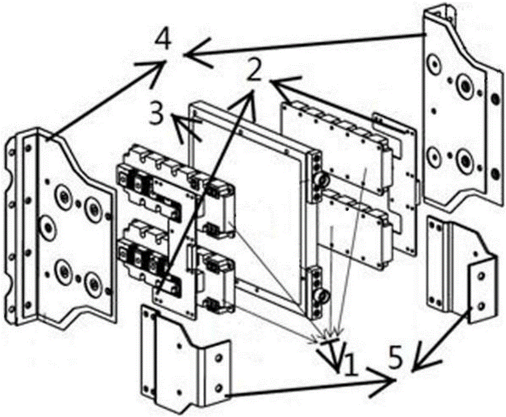 IGBT power module structure