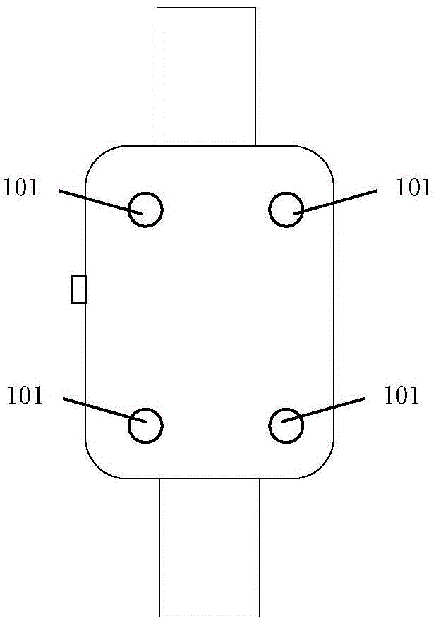Intelligent watch and automatic wearing method for intelligent watch