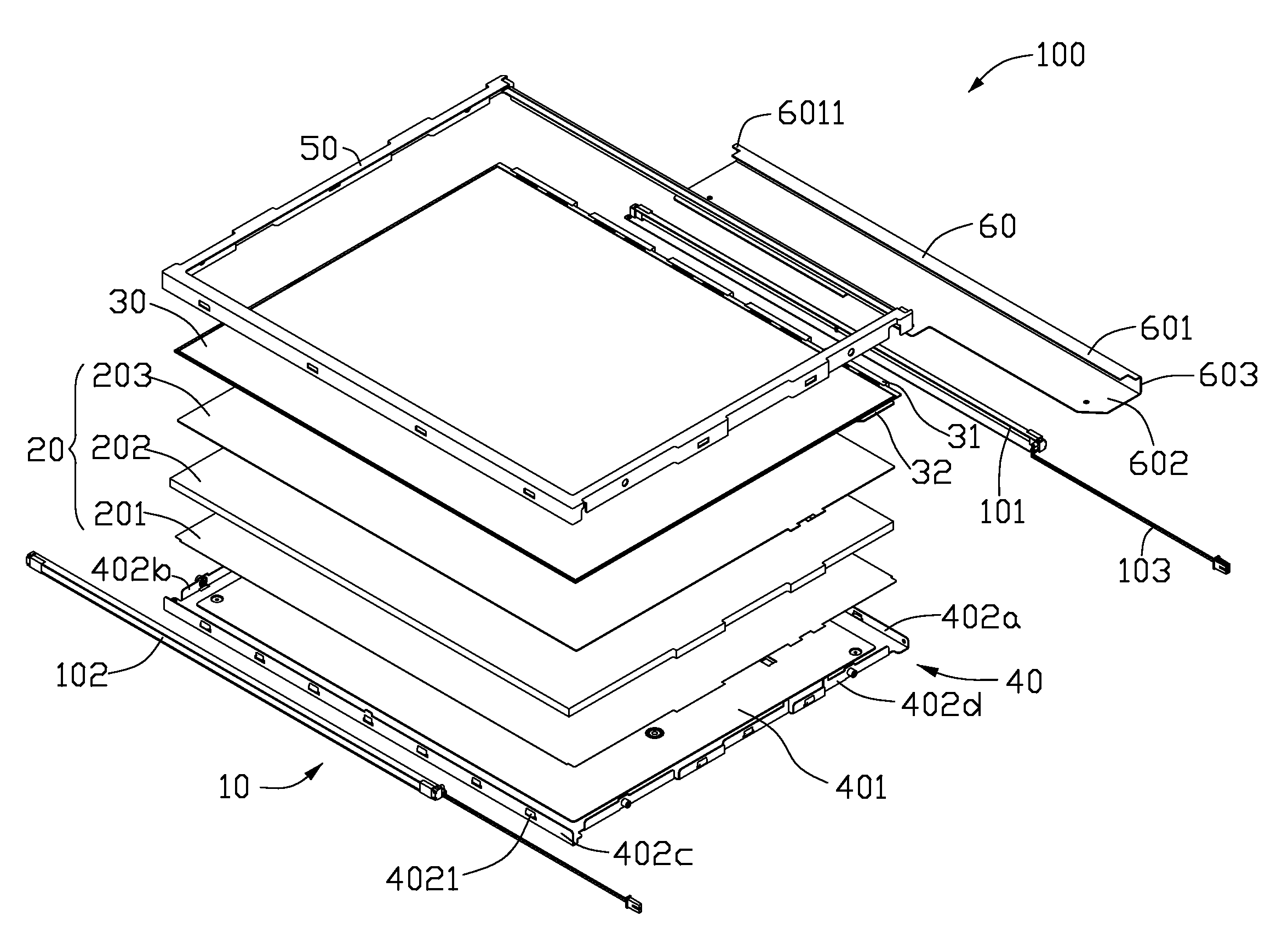Liquid crystal display module and method for assembling the same