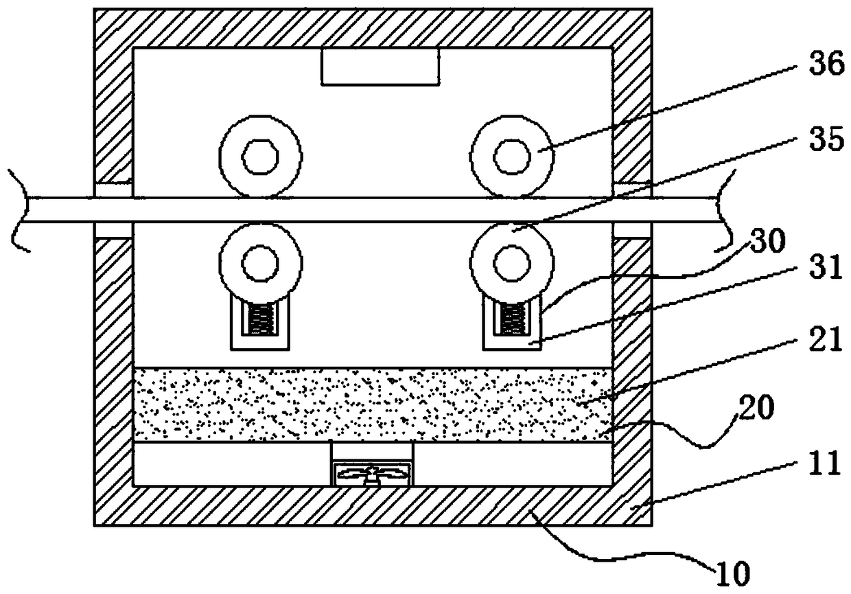 Drying equipment for cleaning section of annealing unit