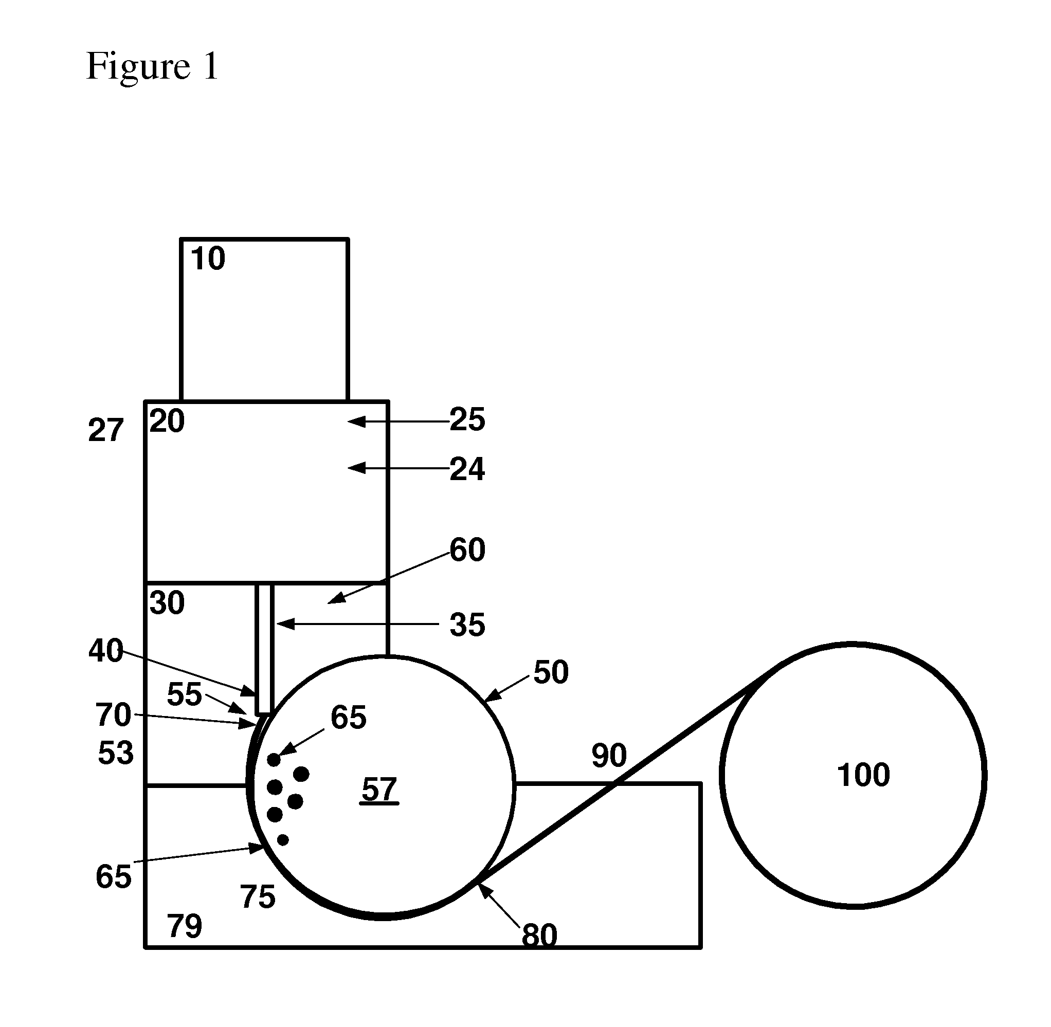 Method and apparatus for the manufacture of a fiber
