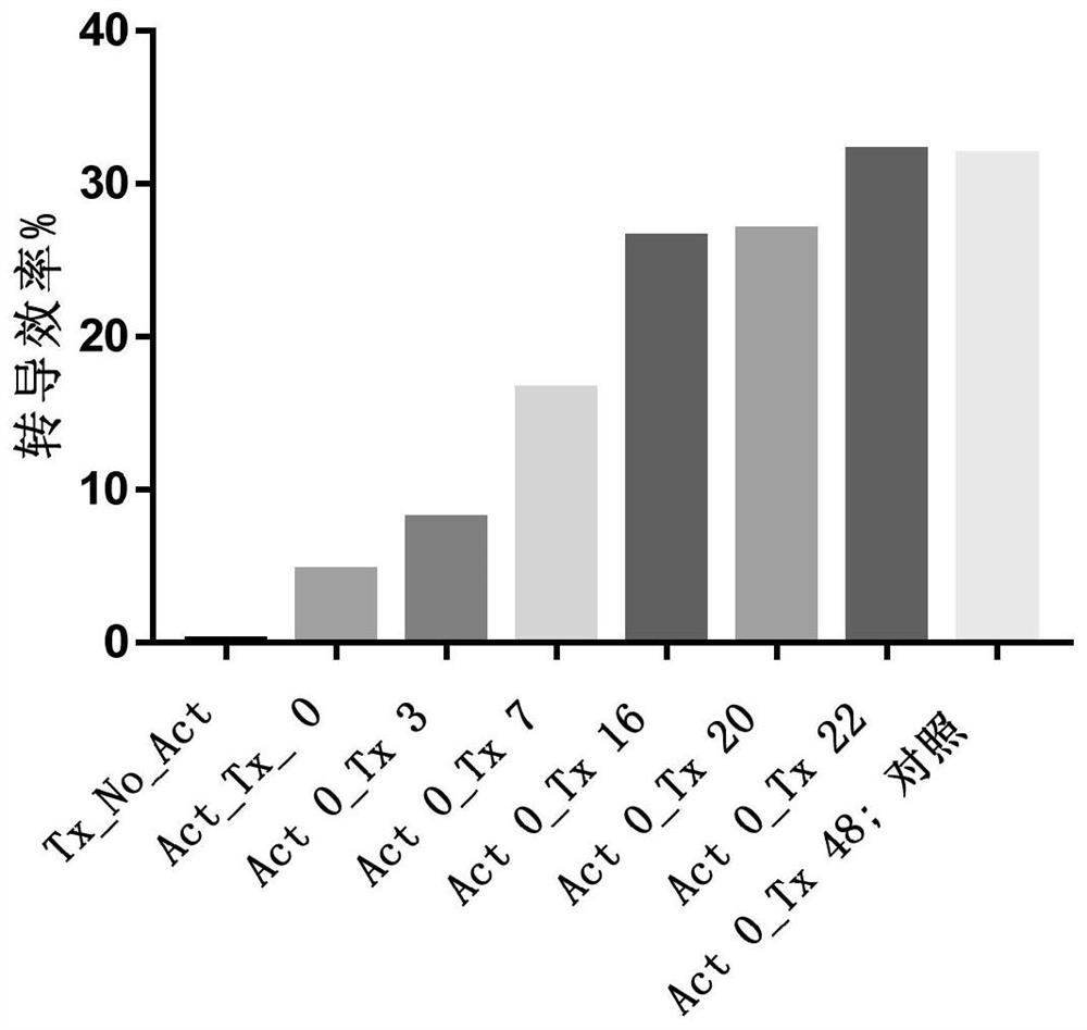 Method for transduction of cells by viral vectors