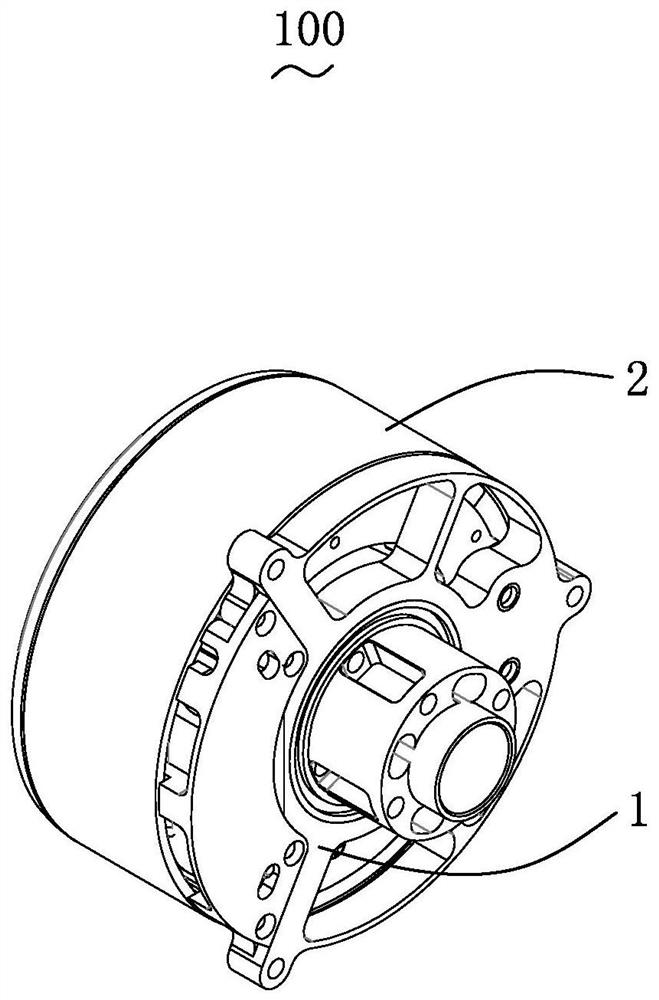 Motor module, cloud platform, unmanned aerial vehicle and a kind of cloud platform control method