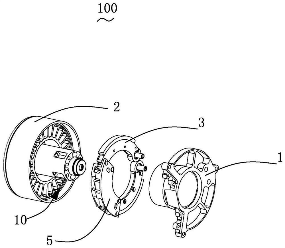 Motor module, cloud platform, unmanned aerial vehicle and a kind of cloud platform control method