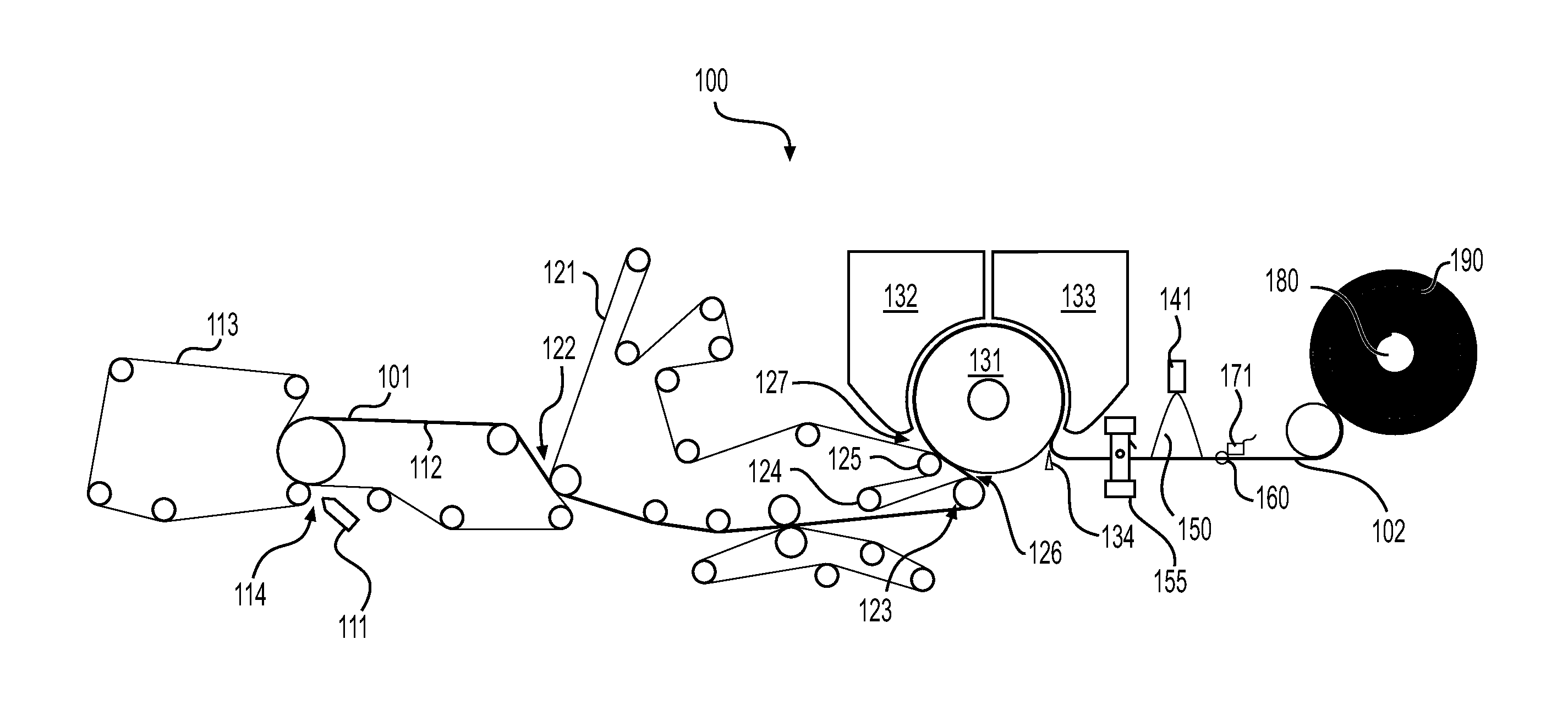 Methods and apparatuses for controlling a manufacturing line used to convert a paper web into paper products by reading marks on the paper web