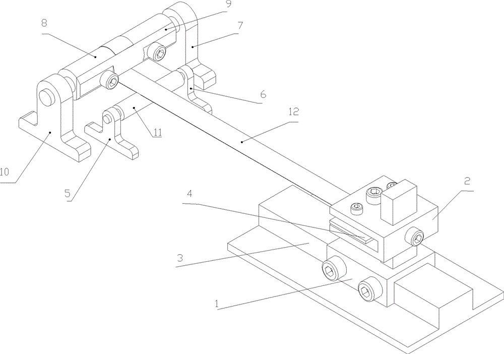 Single drum type mechanical property stretching test method and device for plastic film