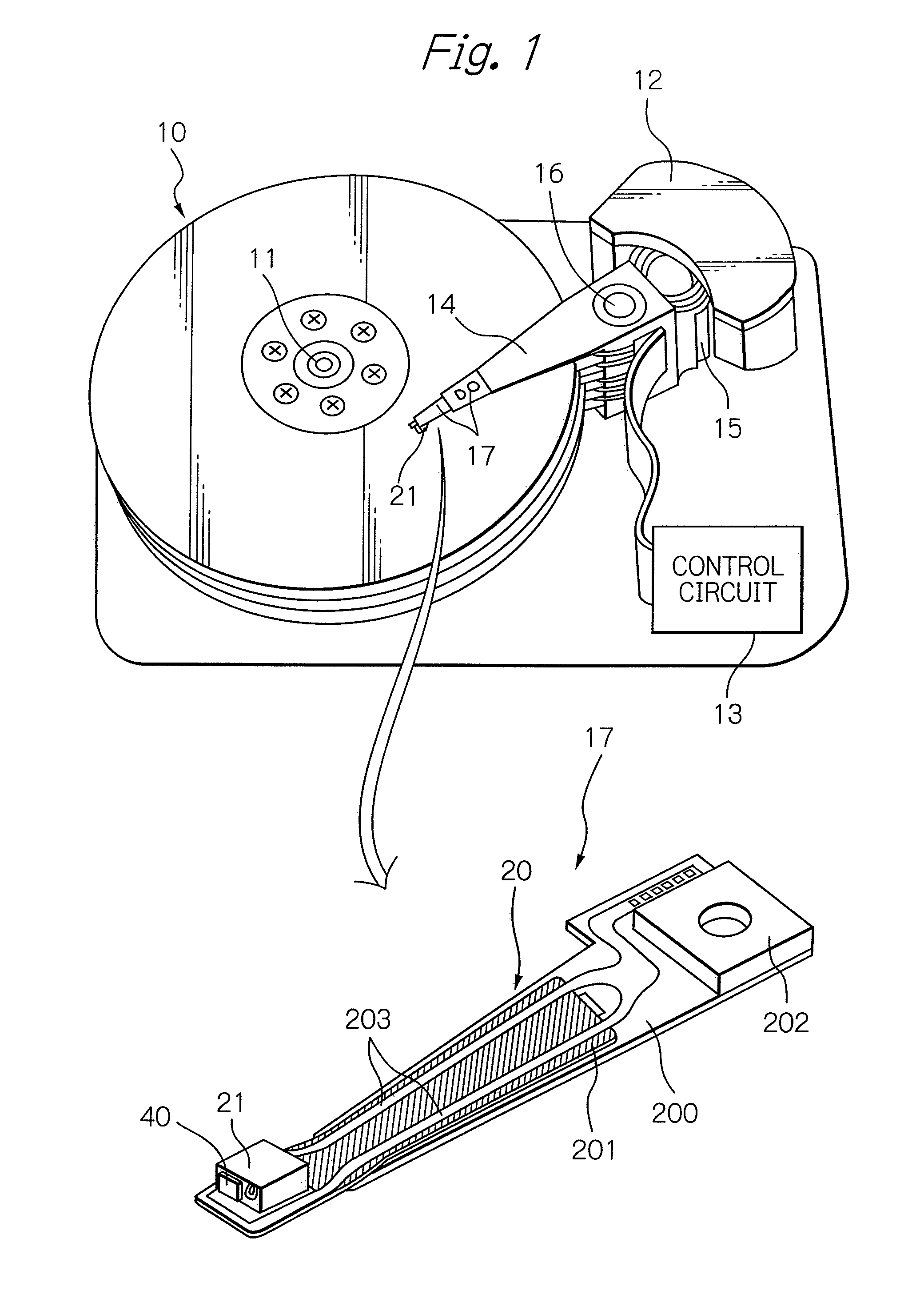 Thermally-assisted magnetic recording head having a light source at least inclined from an opposed-to-medium surface