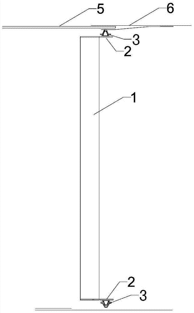 A U-shaped beam installation device and method in a shield-type TBM