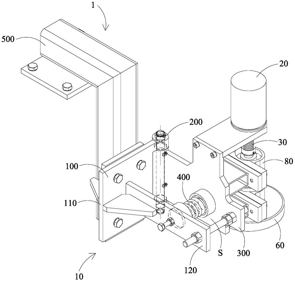 Detecting device capable of adjusting transmission gap and transmission gap adjusting mechanism