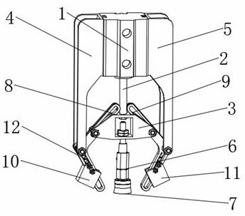 A film tearing robot end effector