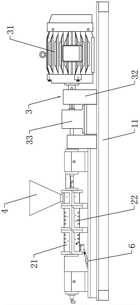 Novel continuous mixing machine structure