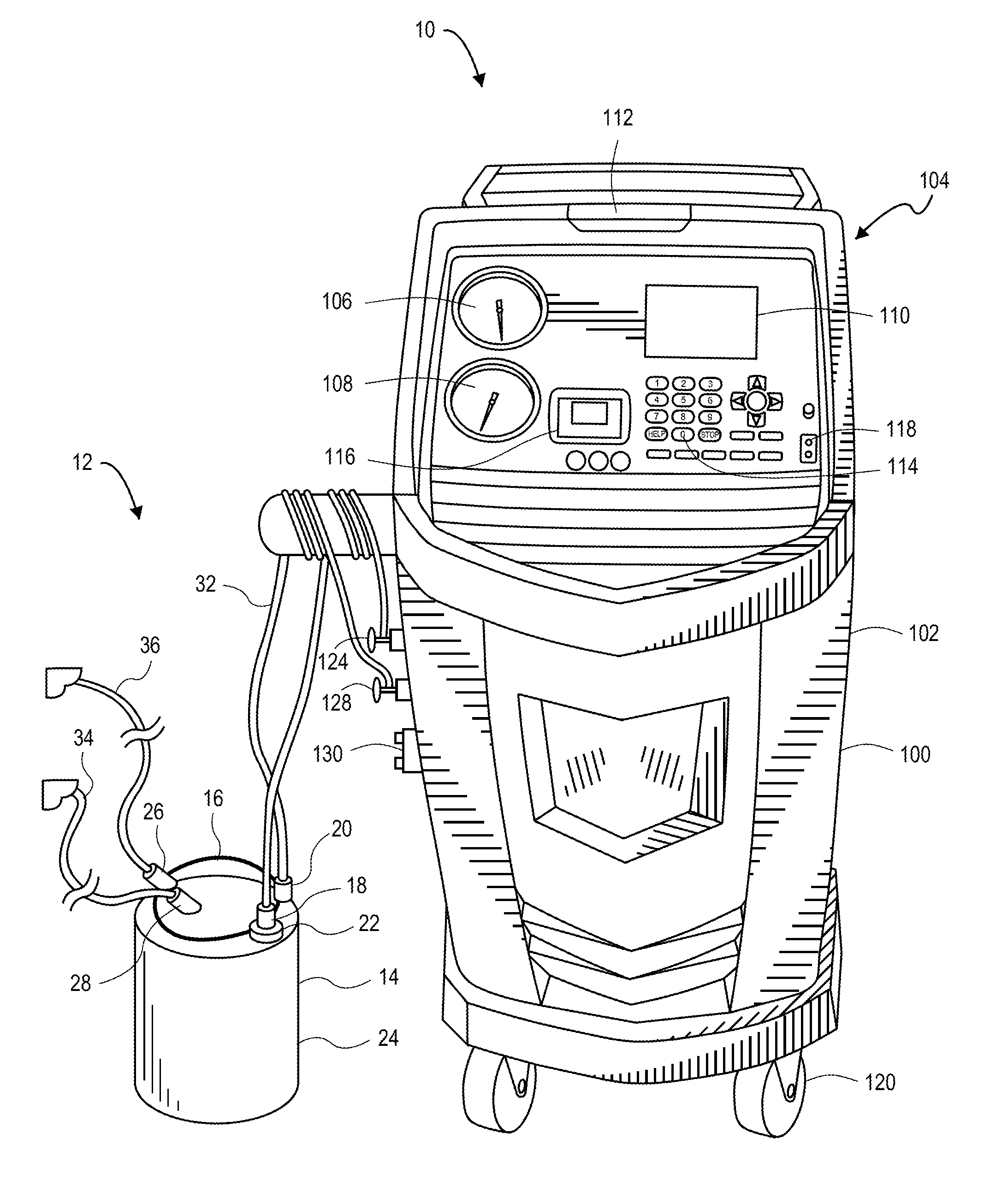Refrigerant Removal Device and Method