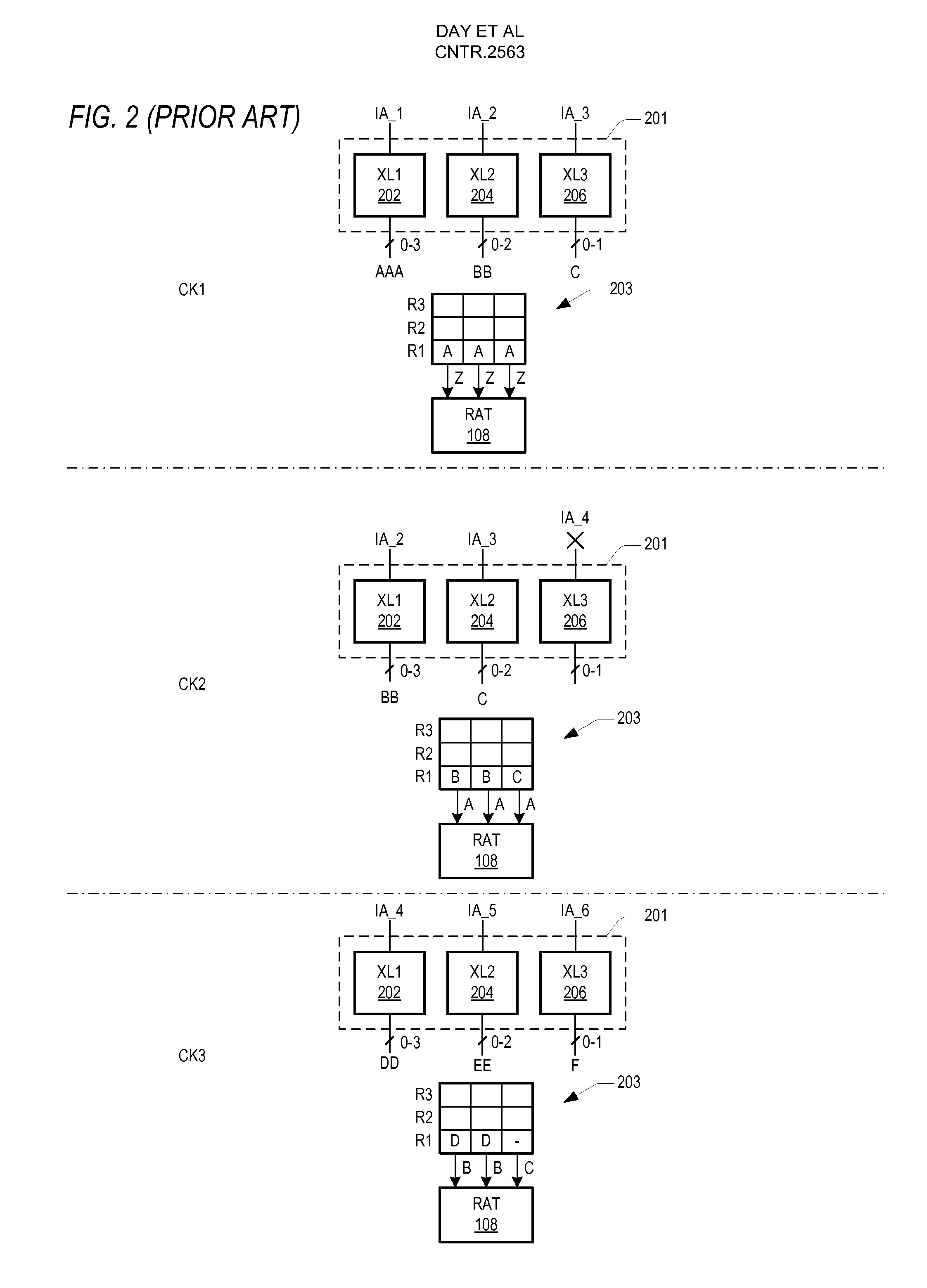 Compressing instruction queue for a microprocessor