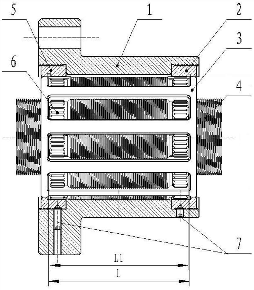 Planetary roller lead-screw pair