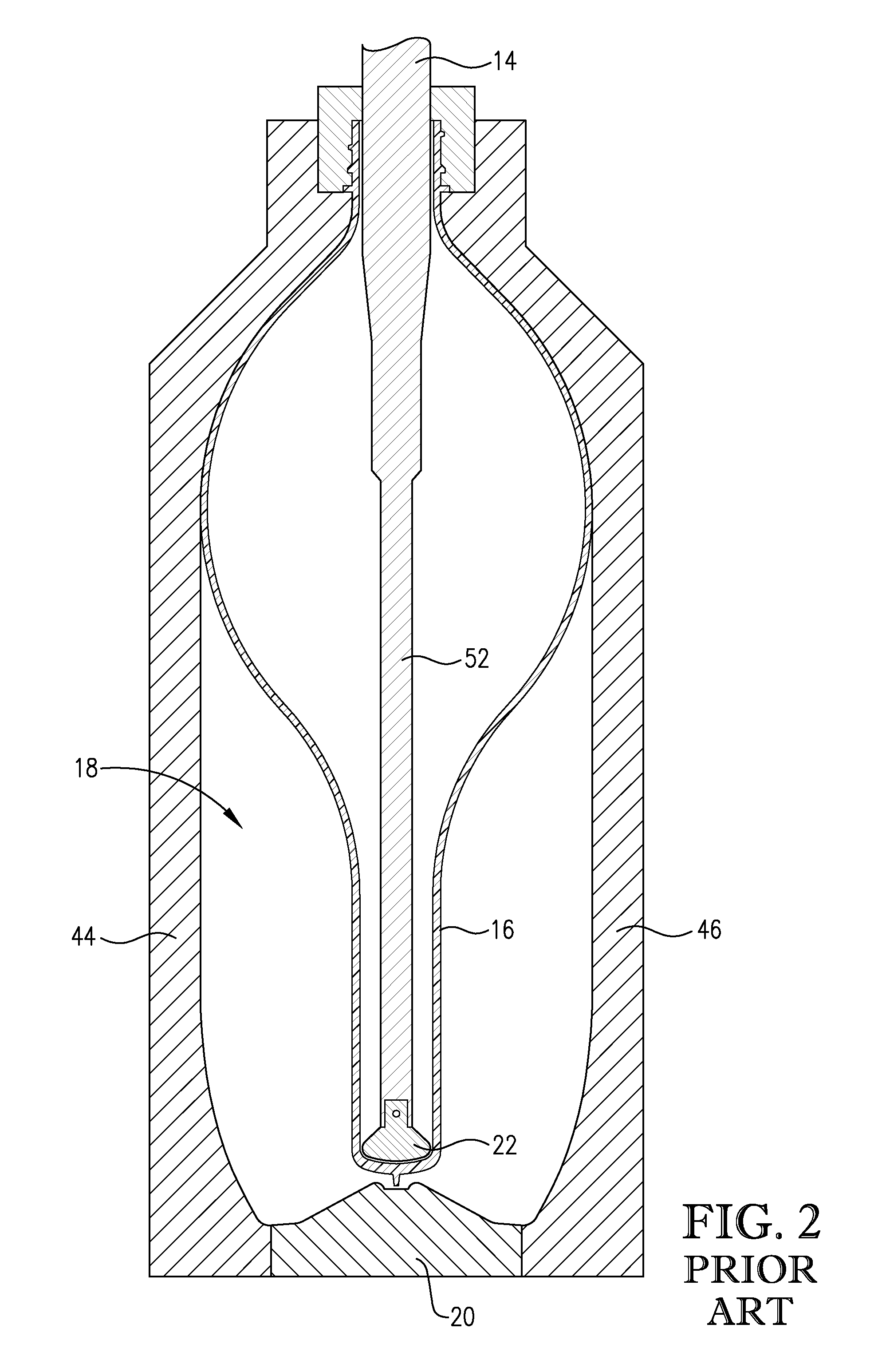 Method and apparatus for stretch blow molding a container