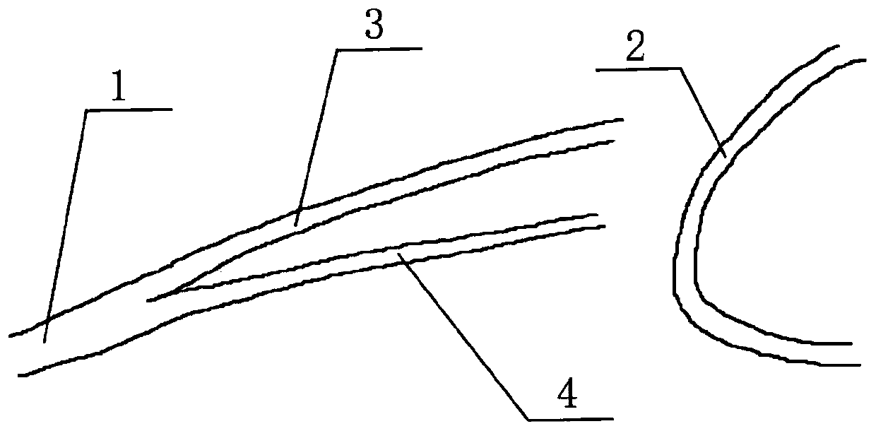 Ceramic fiber bundle knotting method