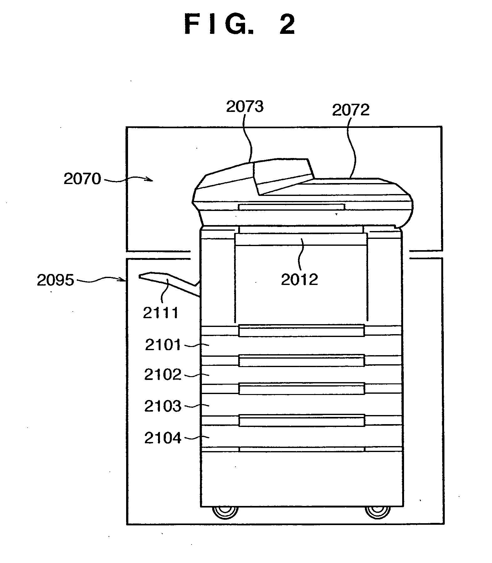 Image outputting apparatus, and archive system including that image outputting apparatus and its control method
