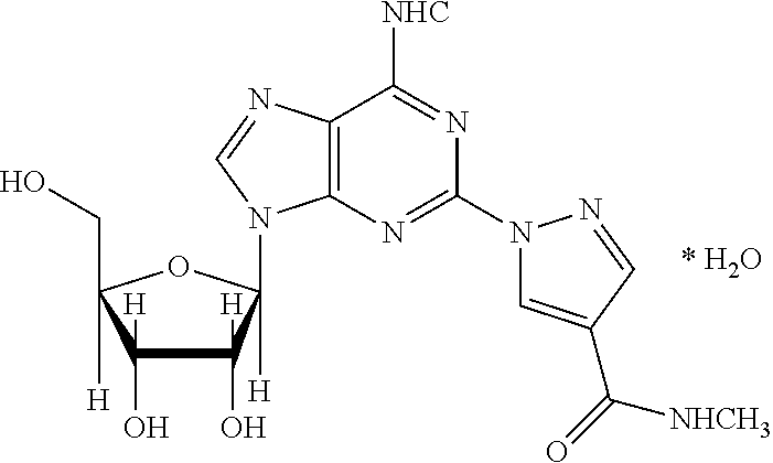 Pharmaceutical compositions of regadenoson
