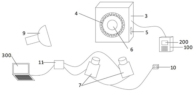 A whole-process damage identification and life prediction method and equipment for a floating friction plate