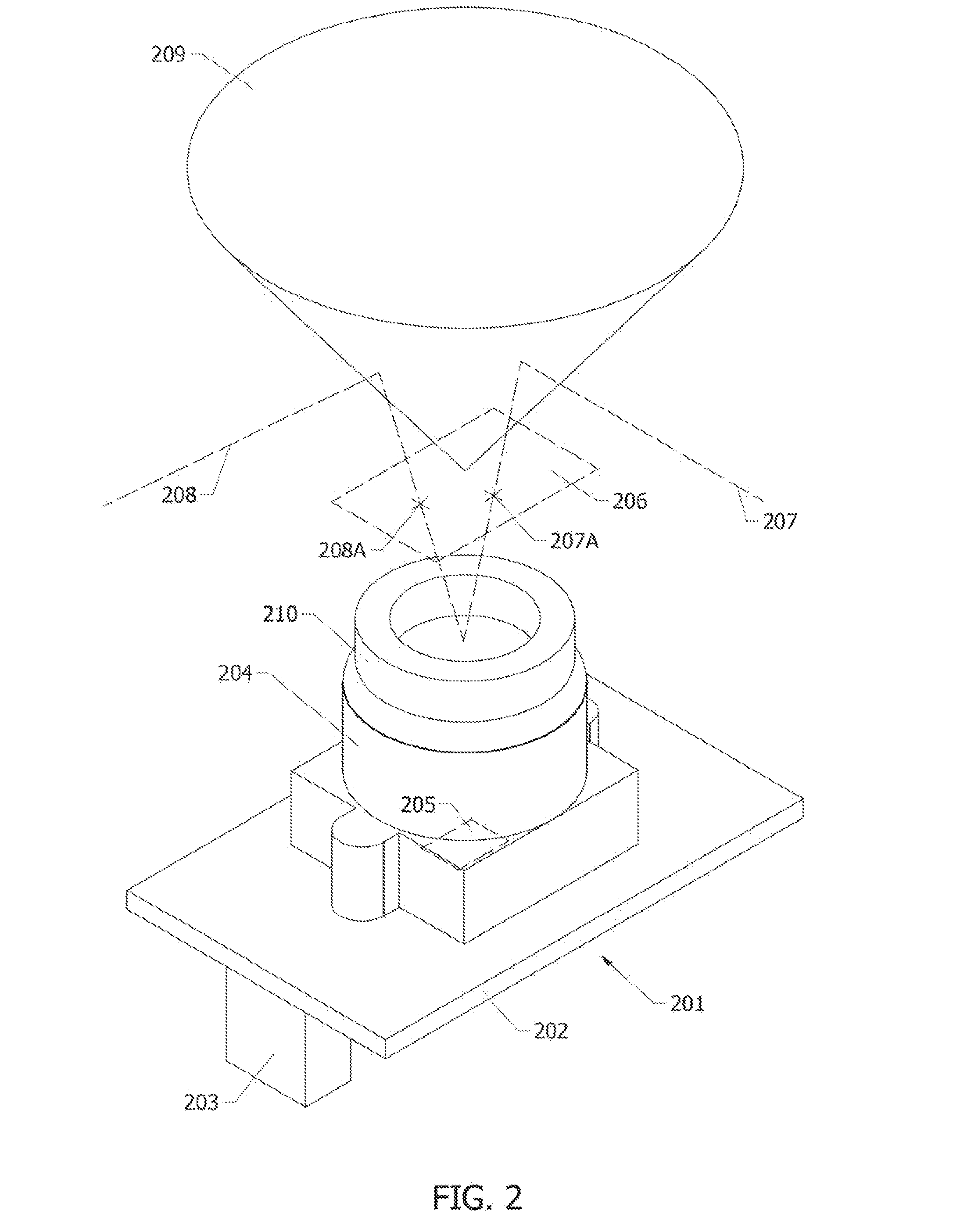 System and Method for Estimating the Position and Orientation of an Object using Optical Beacons