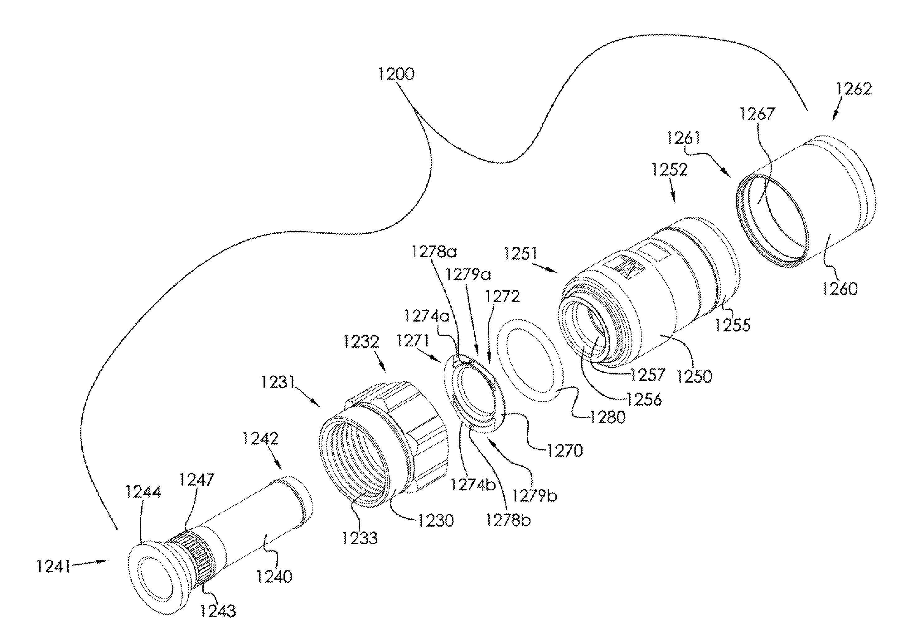 Coaxial cable connector having electrical continuity member