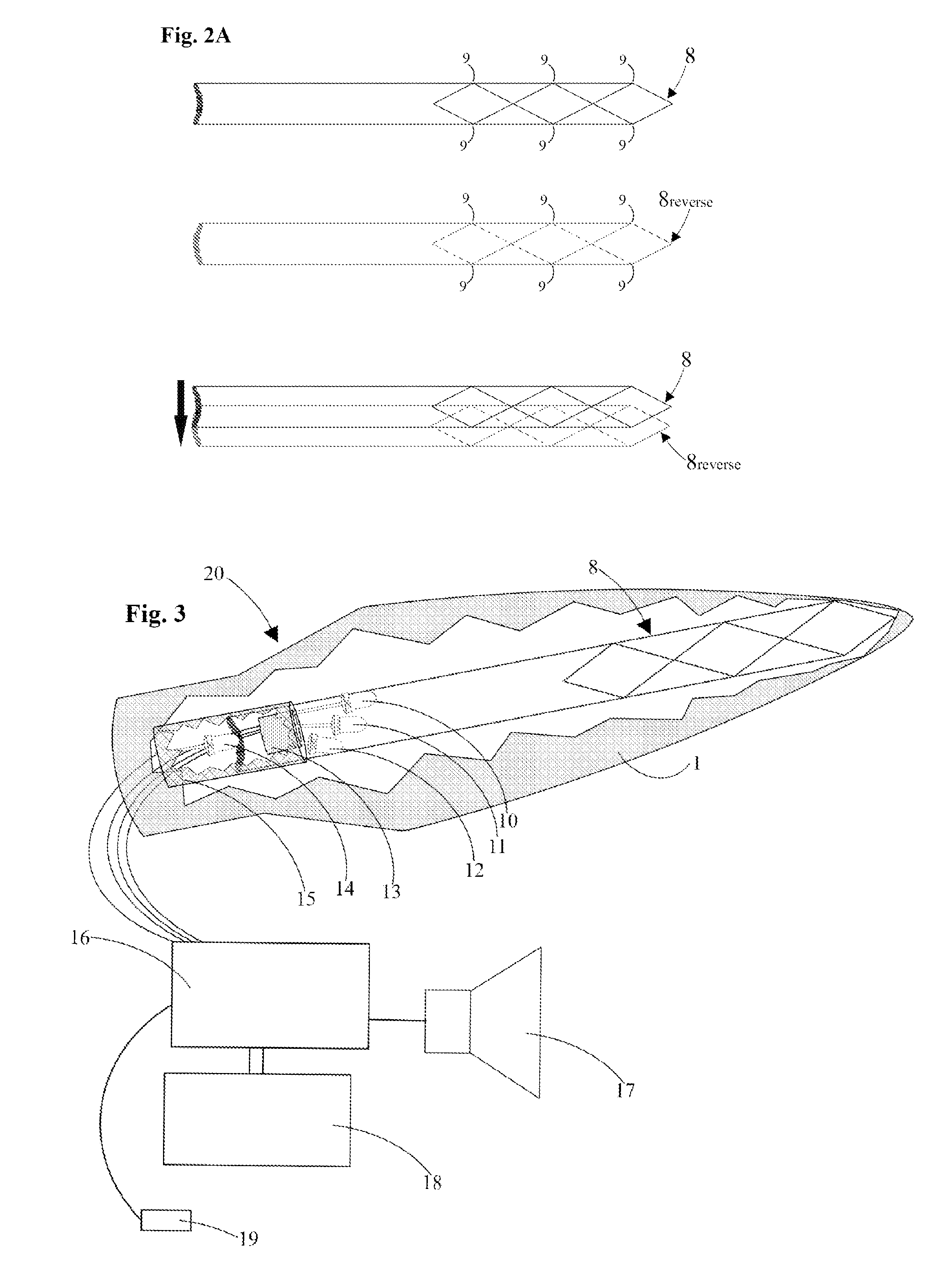 Lighted Display Devices Comprised in Part of Flat Fiber Optic Material