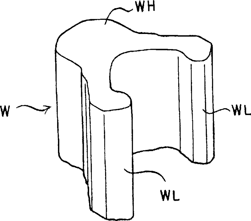 Engaging element forming device in zipper string continuous manufacturing machine