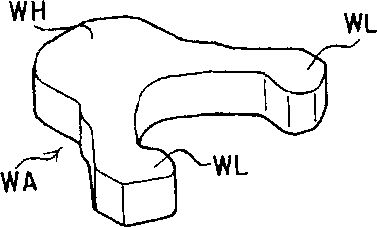 Engaging element forming device in zipper string continuous manufacturing machine