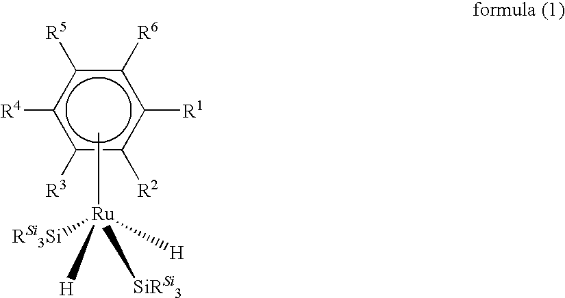 Ru complexes, production and use thereof