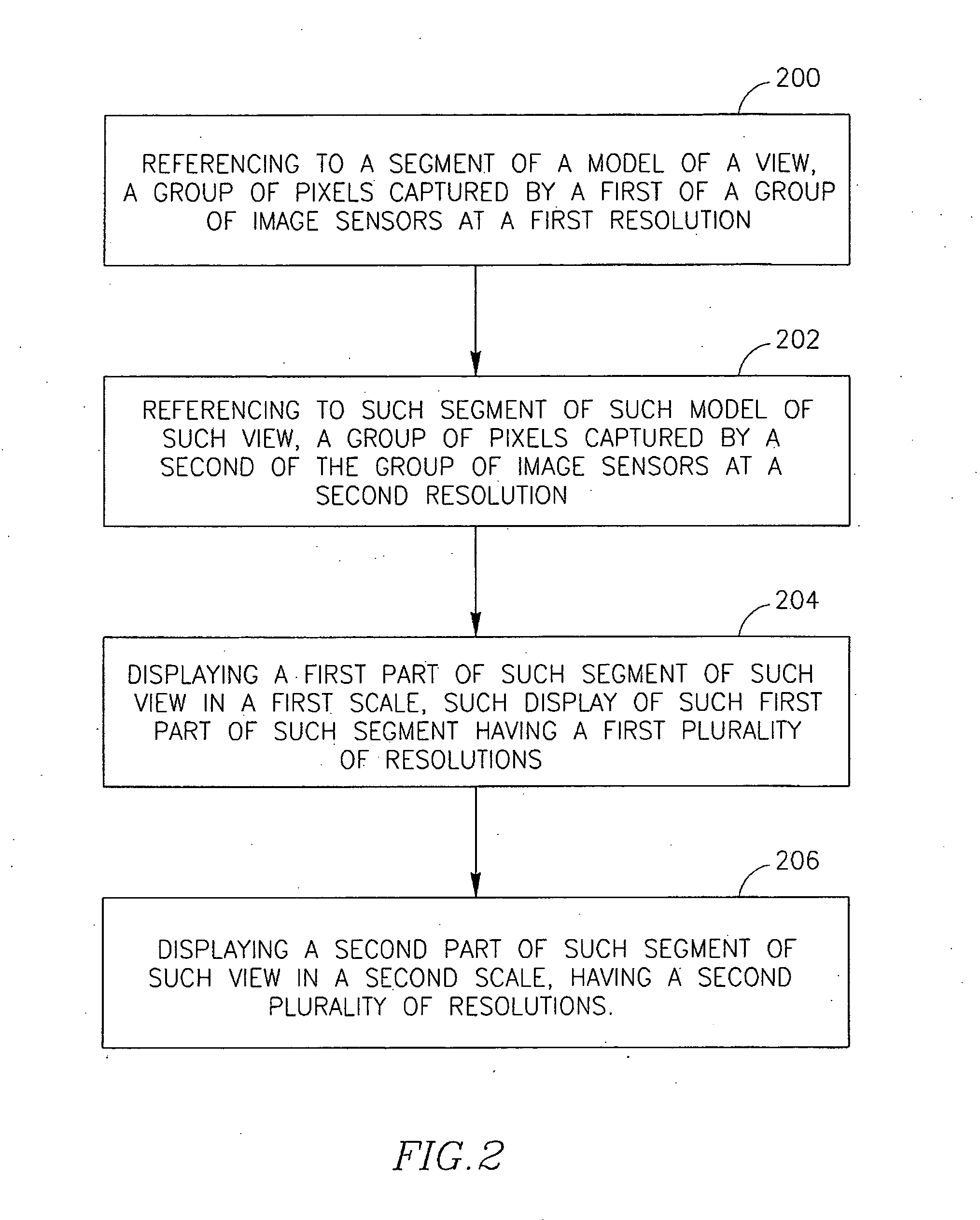 Device and method for hybrid resolution video frames