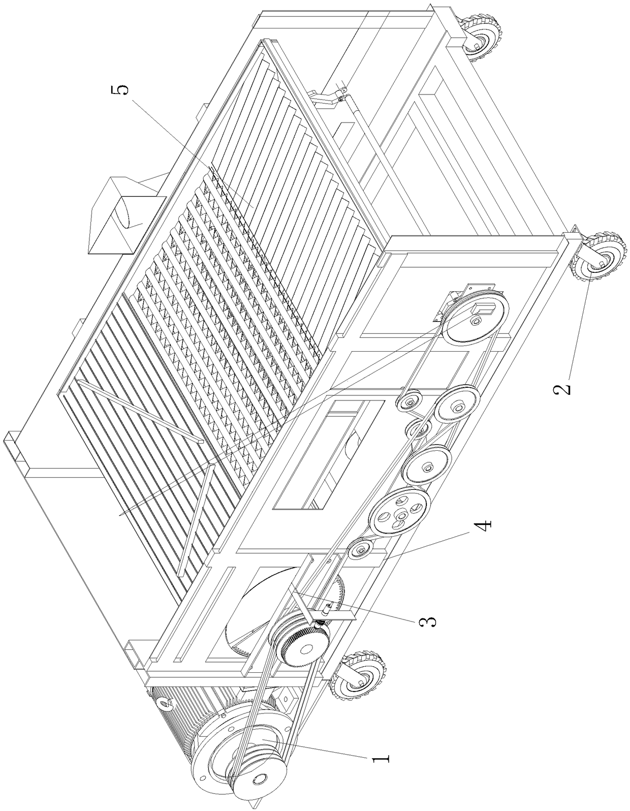 Intelligent combine-harvester grain cleaning platform