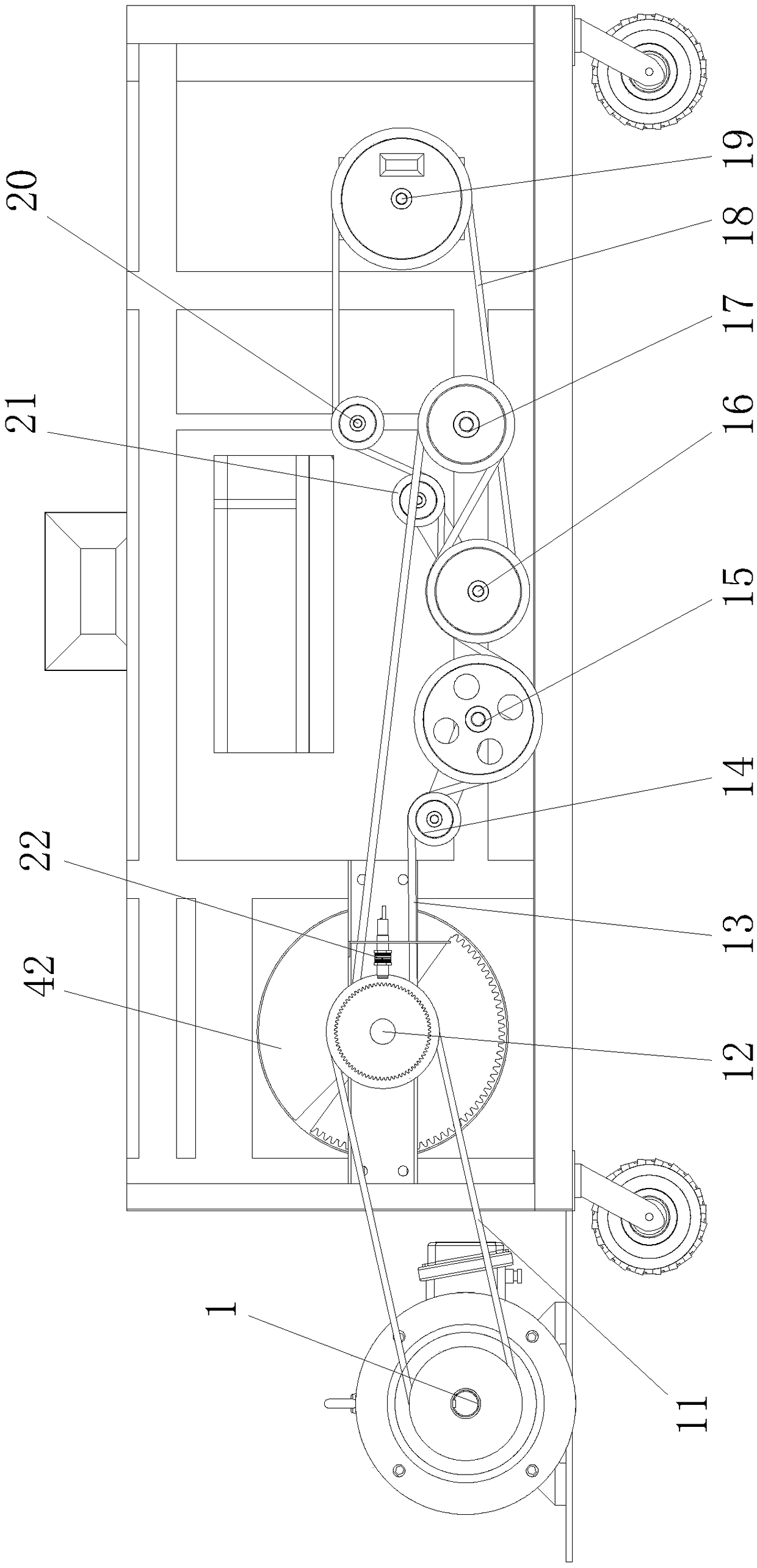 Intelligent combine-harvester grain cleaning platform