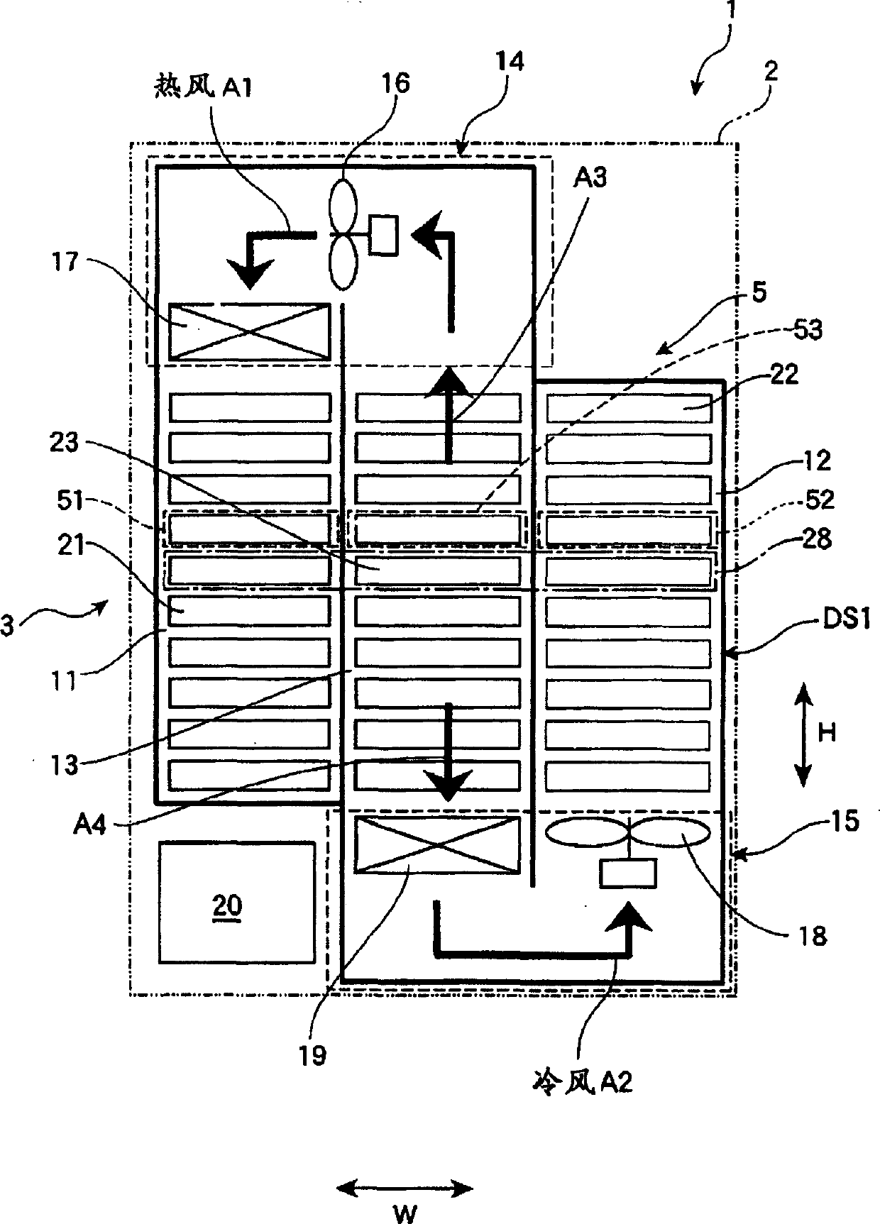 Duct system and receiving device
