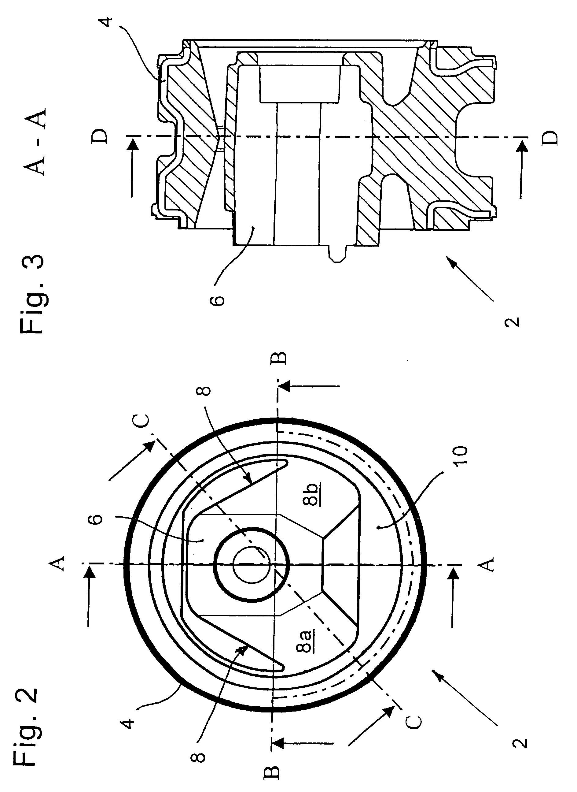 Hydraulic radial bearing
