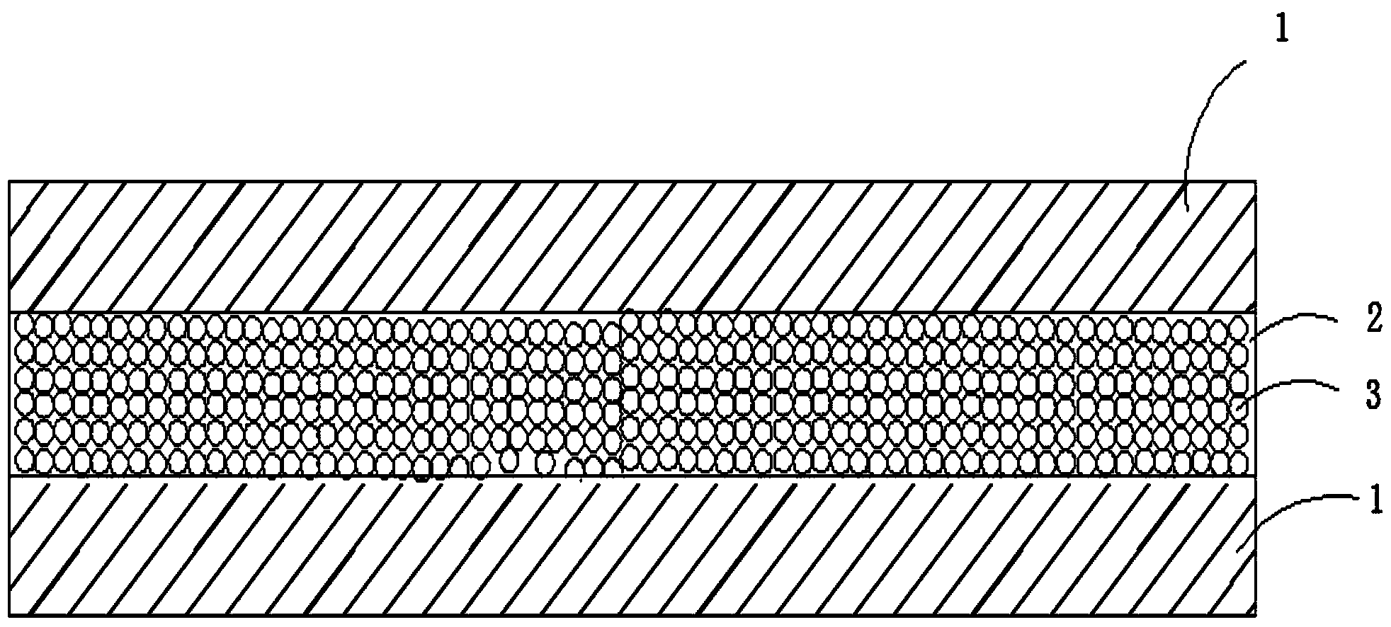 Heat conducting double sided tape and preparation process thereof