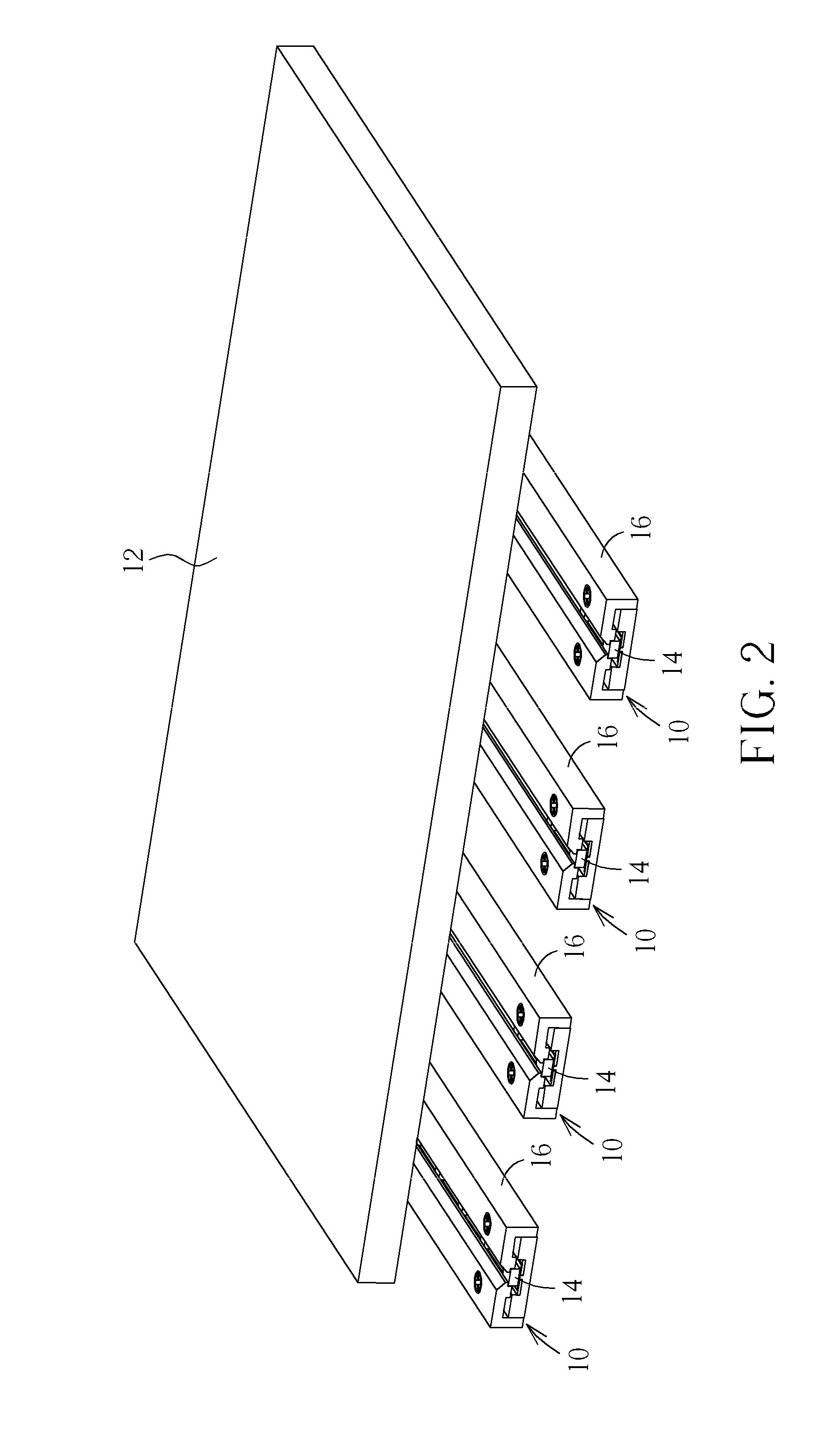 Light bar structure and light source device
