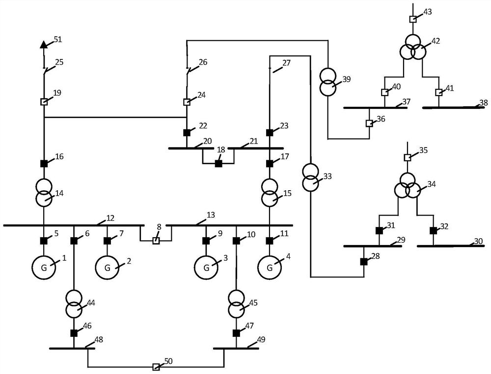 Thermal power plant black-start system and method with small hydropower