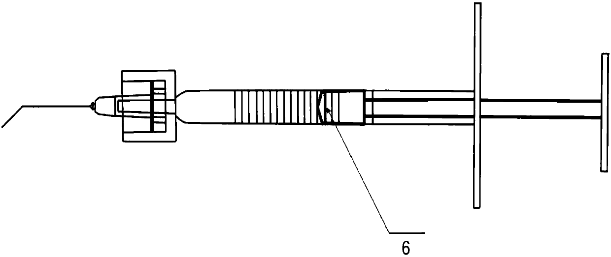 Thermo-sensitive chitosan special hydrogel syringe for lacrimal injection