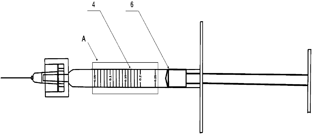 Thermo-sensitive chitosan special hydrogel syringe for lacrimal injection